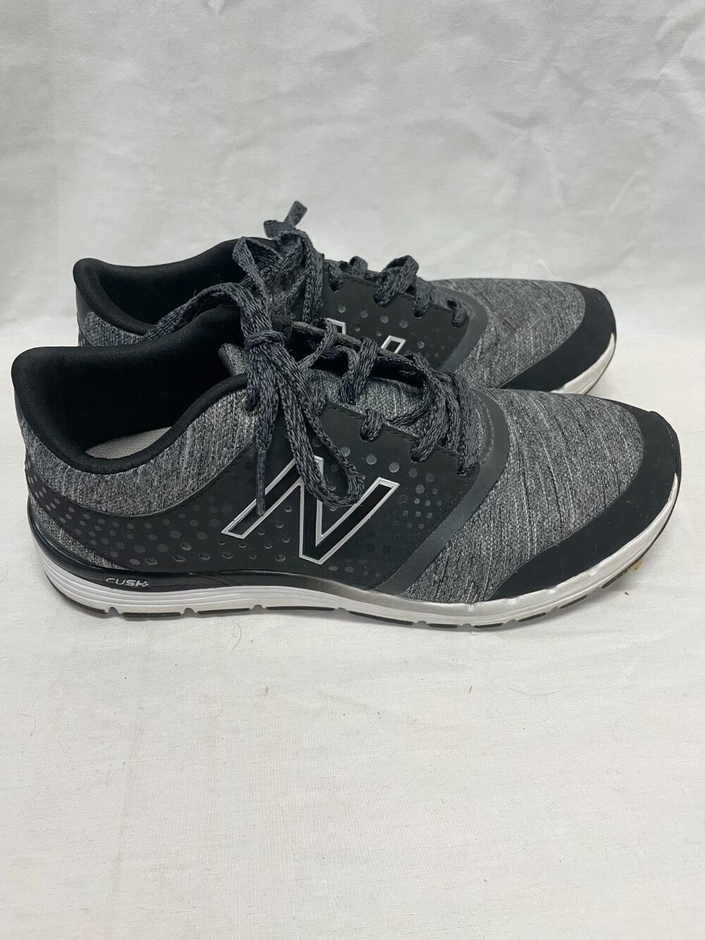 New Balance Women's 577v4 Cush+ Cross Training Sneakers Size 6.5 Black & Gray